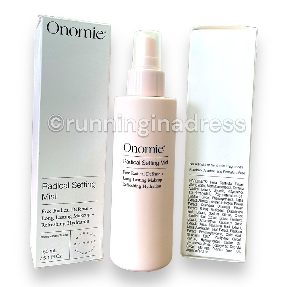 New In Box ONOMIE x Revolve  Radical Setting Mist Long Lasting